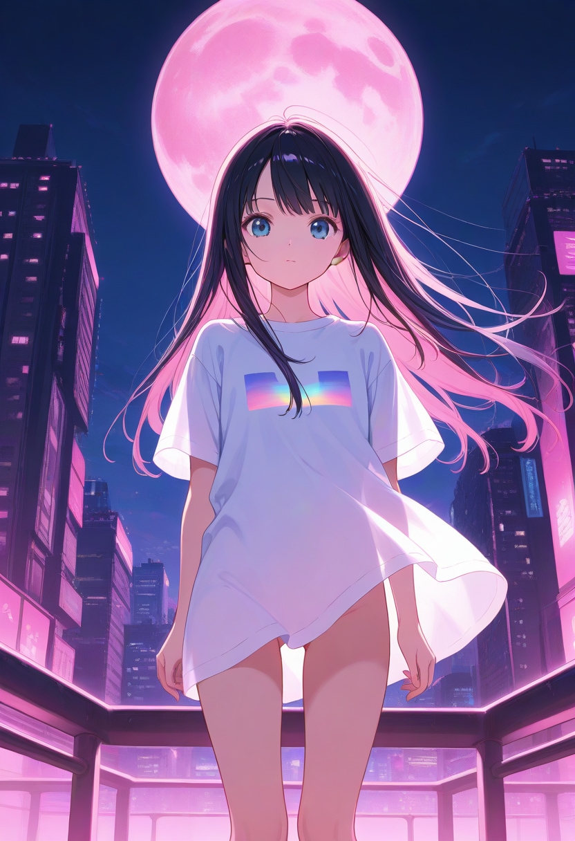 月と少女(6)