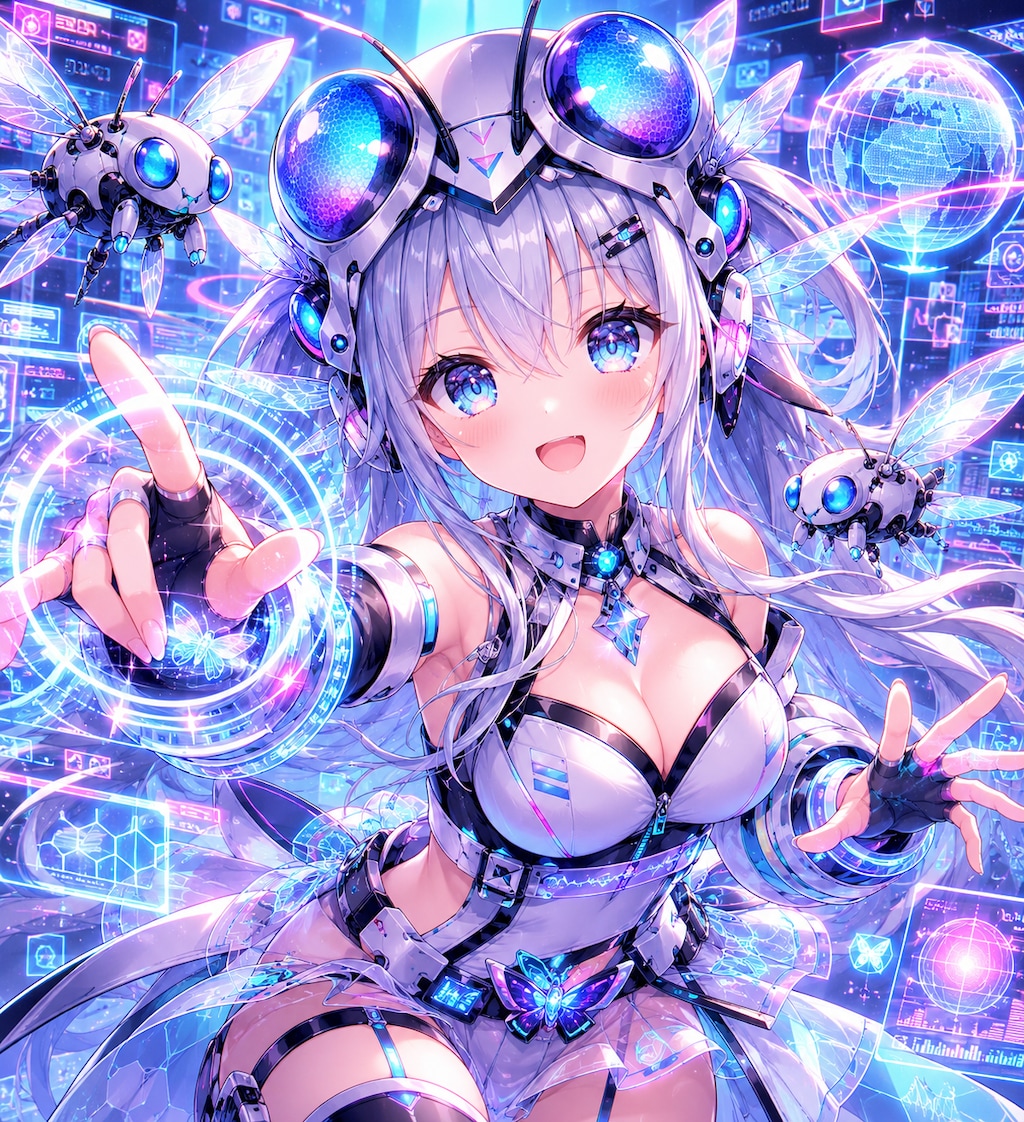 回路修復用甲虫型メカ娘