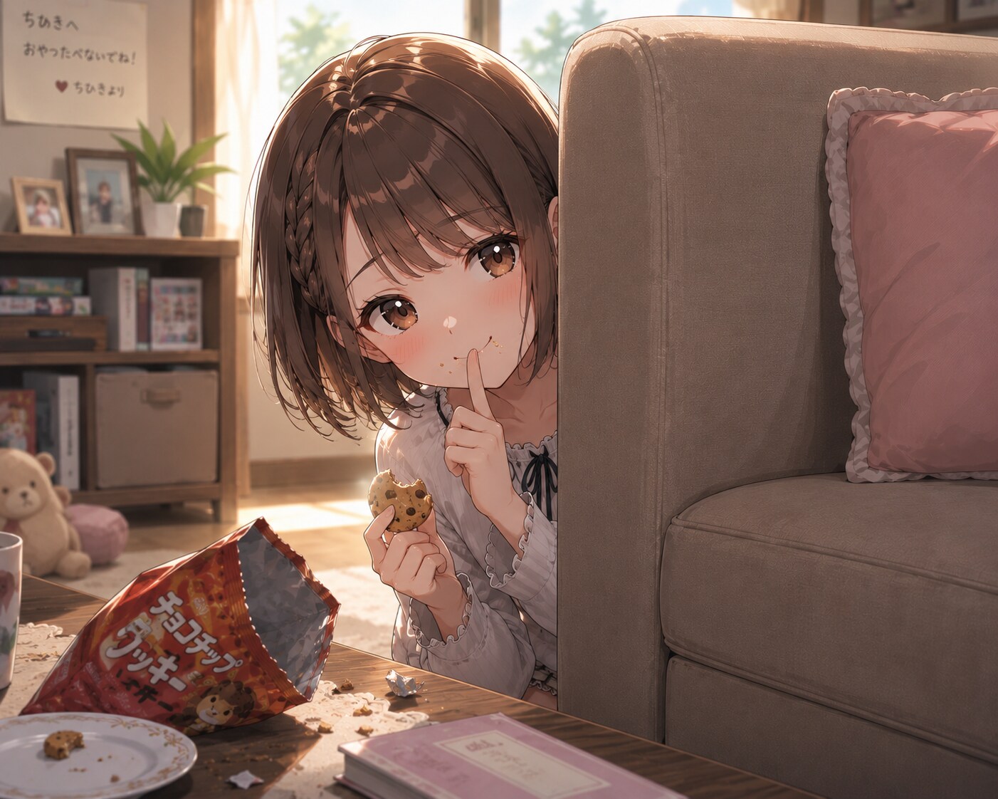 こっそりおやつ | の人気AIイラスト・グラビア