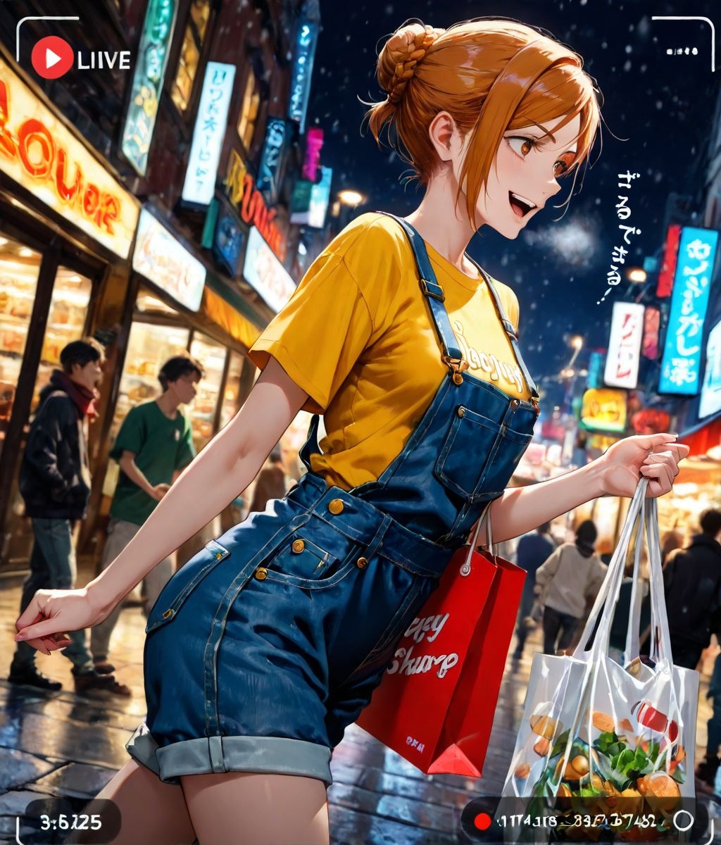 エンディングでショッピングを楽しむ釘崎野薔薇 002