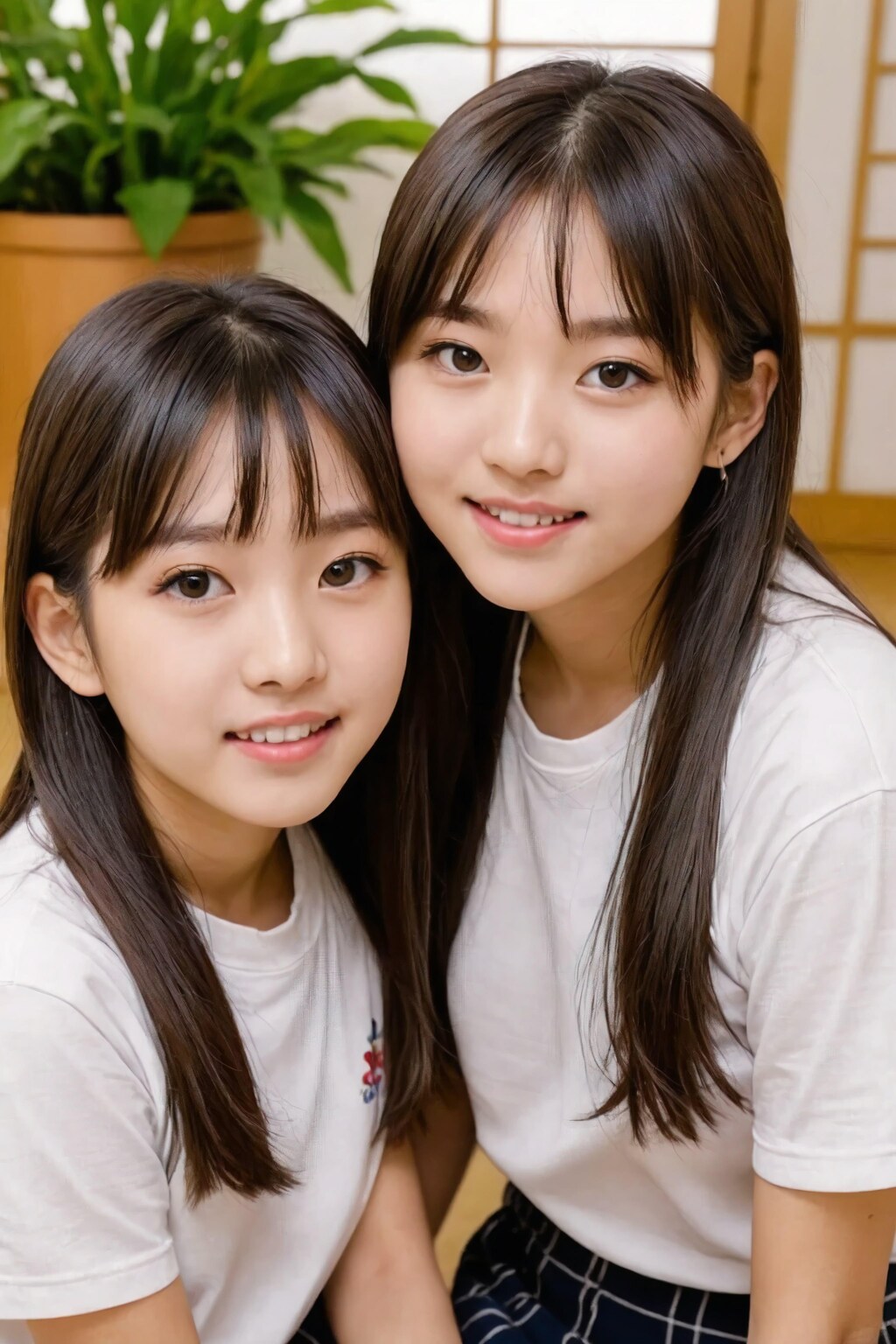 仲良し姉妹♡