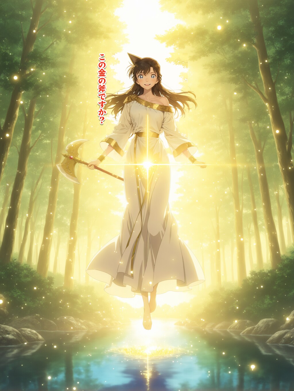 神秘の泉！4コマ漫画！