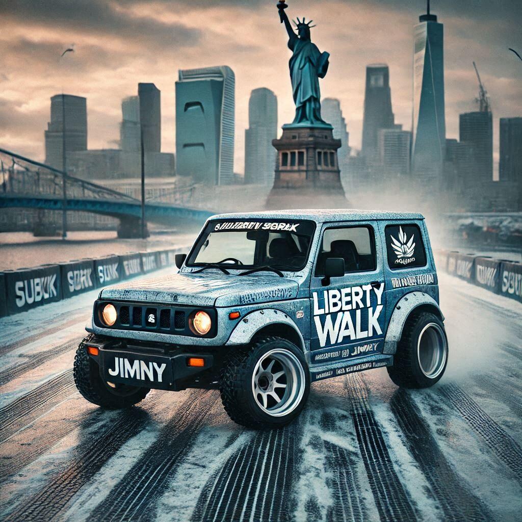 スズキジムニーをリバドリ化してみた