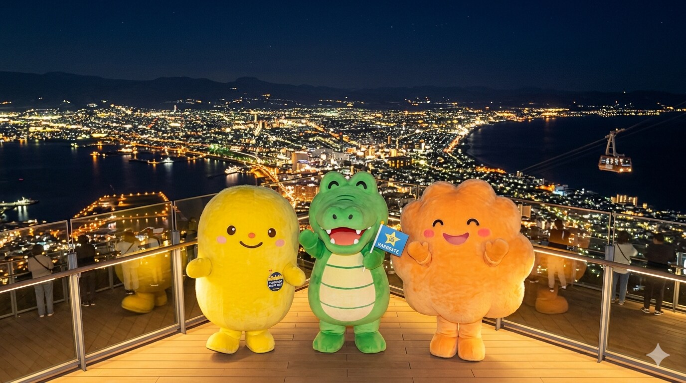 あんた誰？　イン函館山