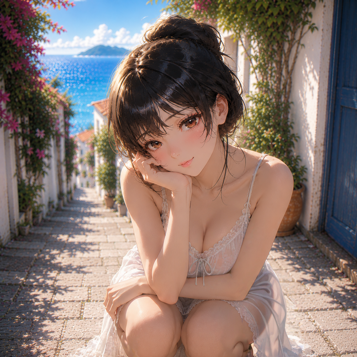 海の見える街