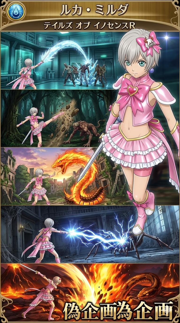 ルカ・ミルダ　テイルズオブイノセンスR | の人気AIイラスト・グラビア