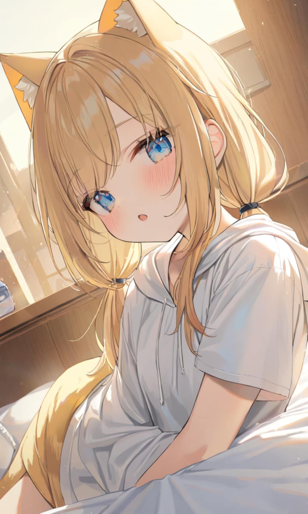 こるり「ねむねむねむ」まや「だらだらするなよ」