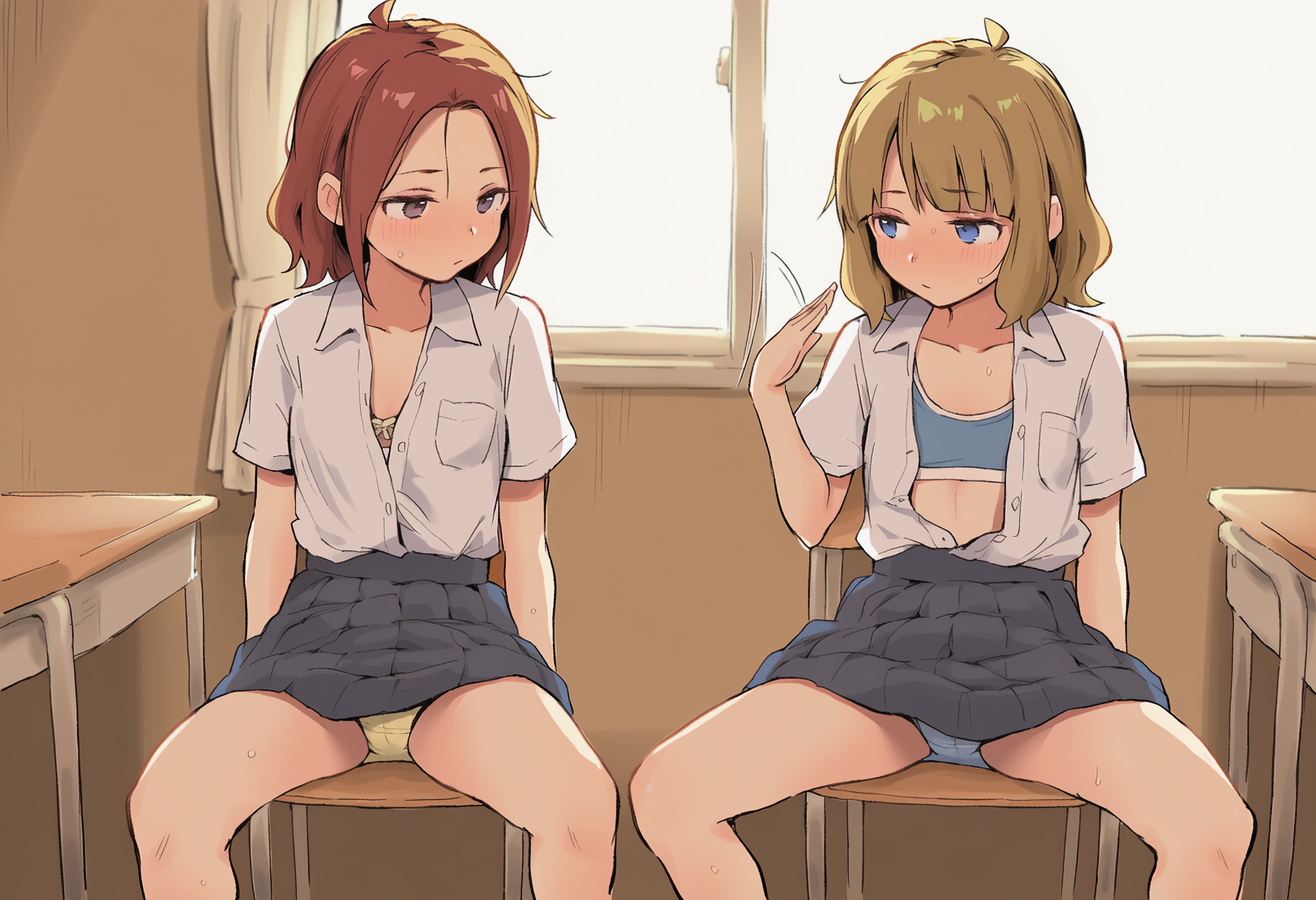 今日もあっちぃな　　んだな