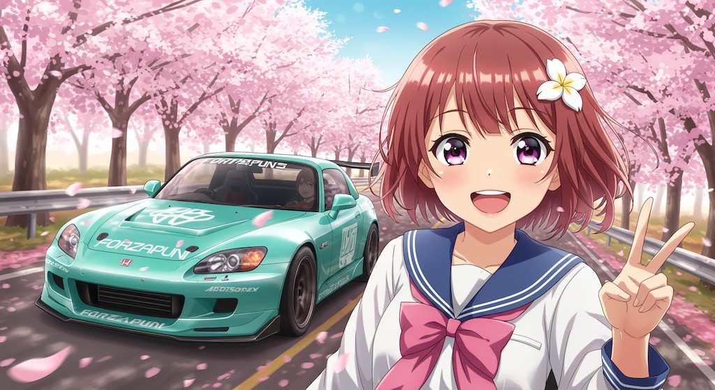 アニメキャラとS2000