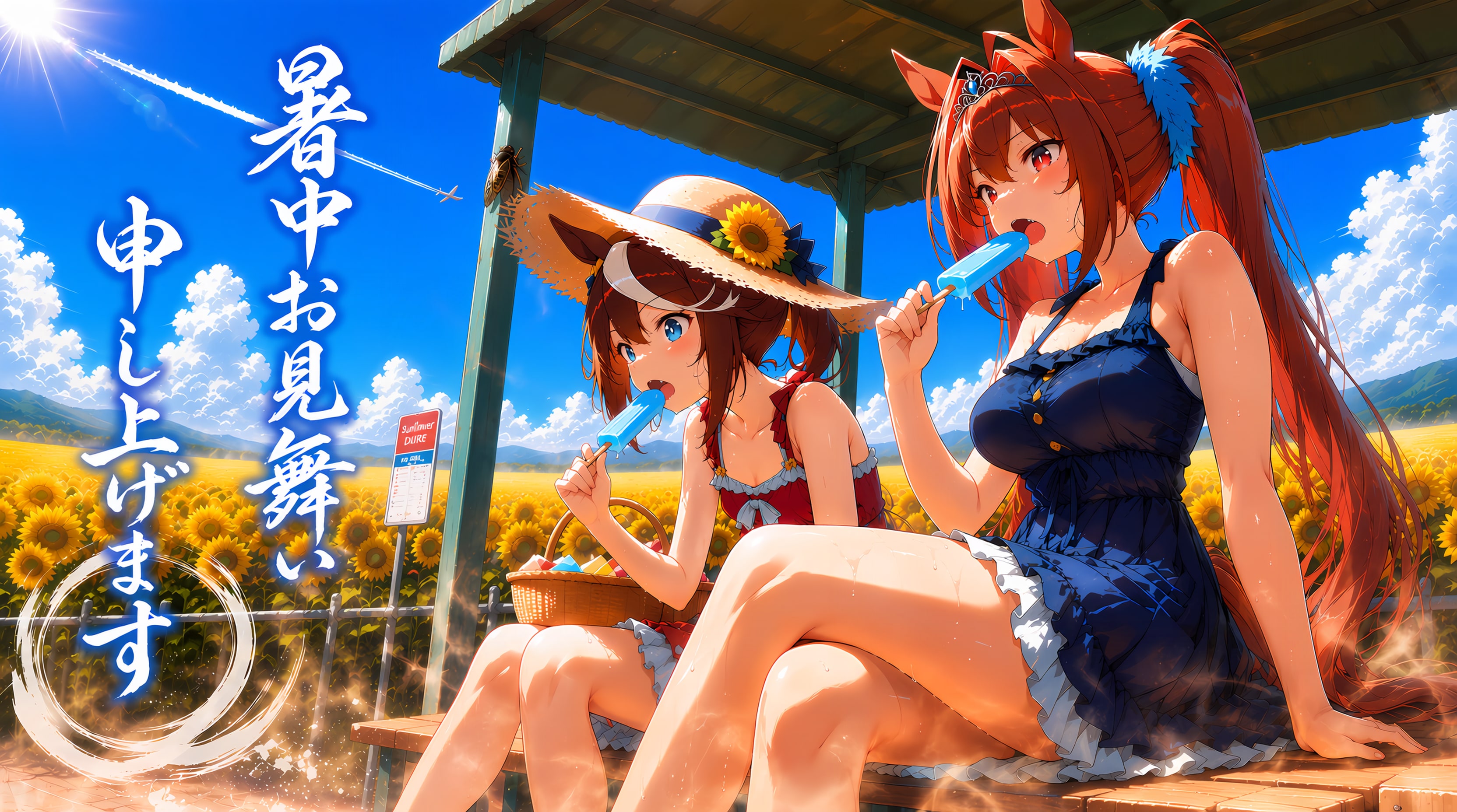 🌞酷暑お見舞い🍨