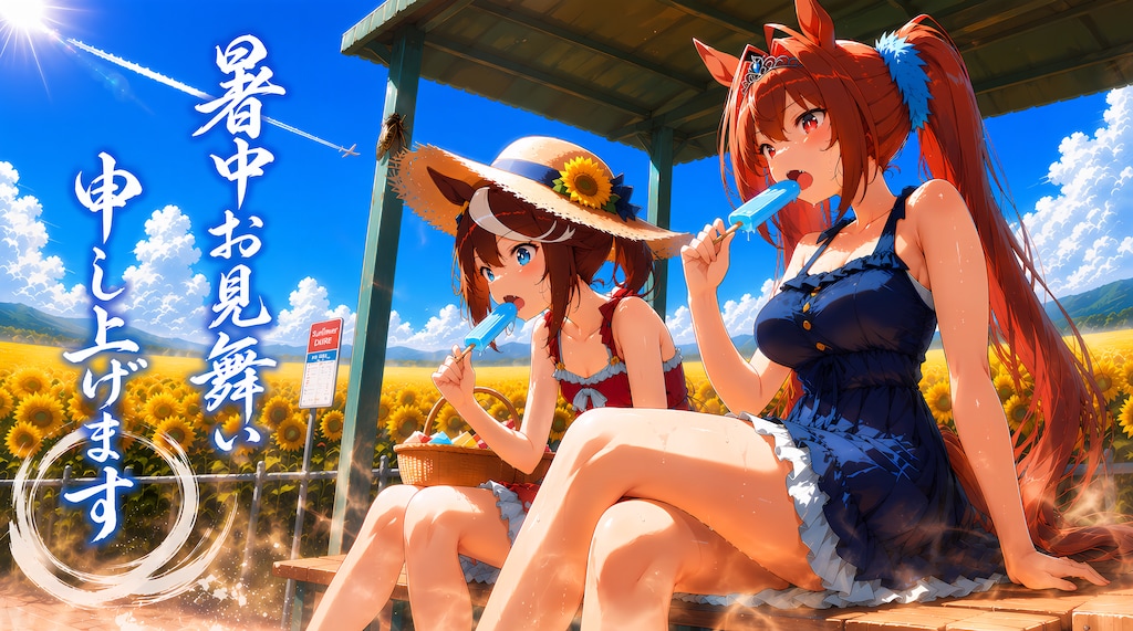 🌞酷暑お見舞い🍨