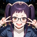 眼鏡っ子_「ゆるキャン△」大垣千明 2枚目