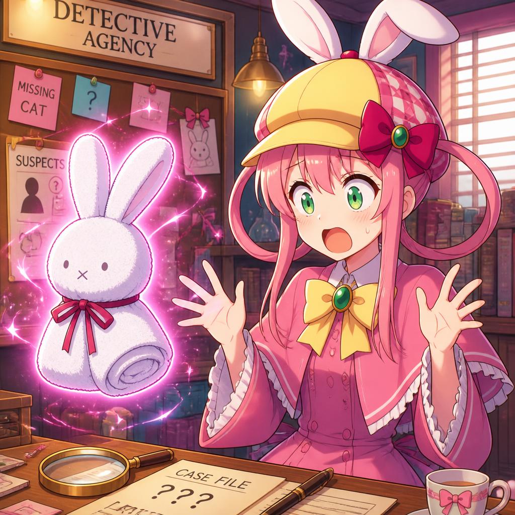 兎耳タオルシャロ