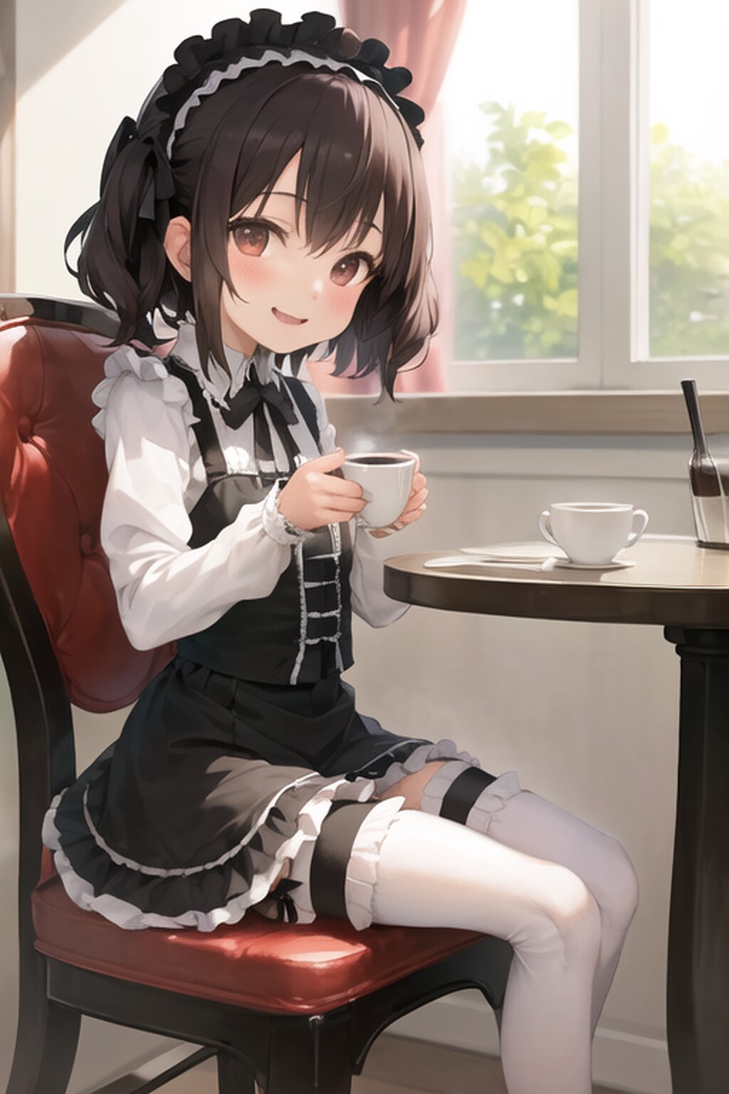 朝のコーヒー