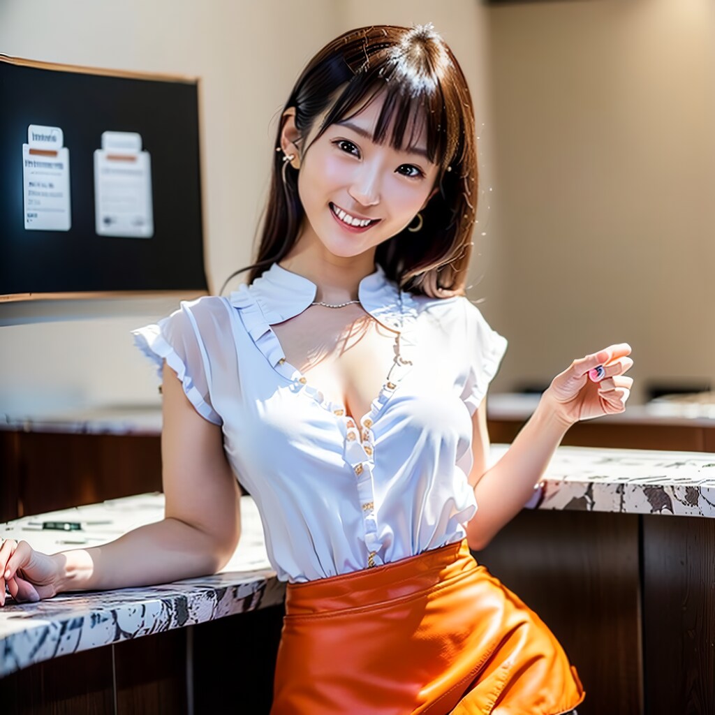 華やかウエイトレス
