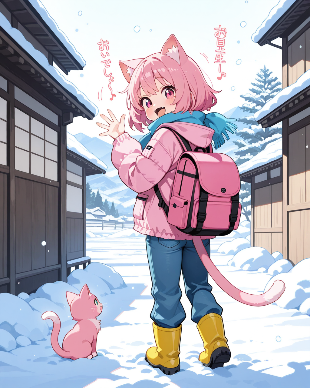 おかぁ～ちゃ～ん！！みゃたくるからにゃ～っ！！