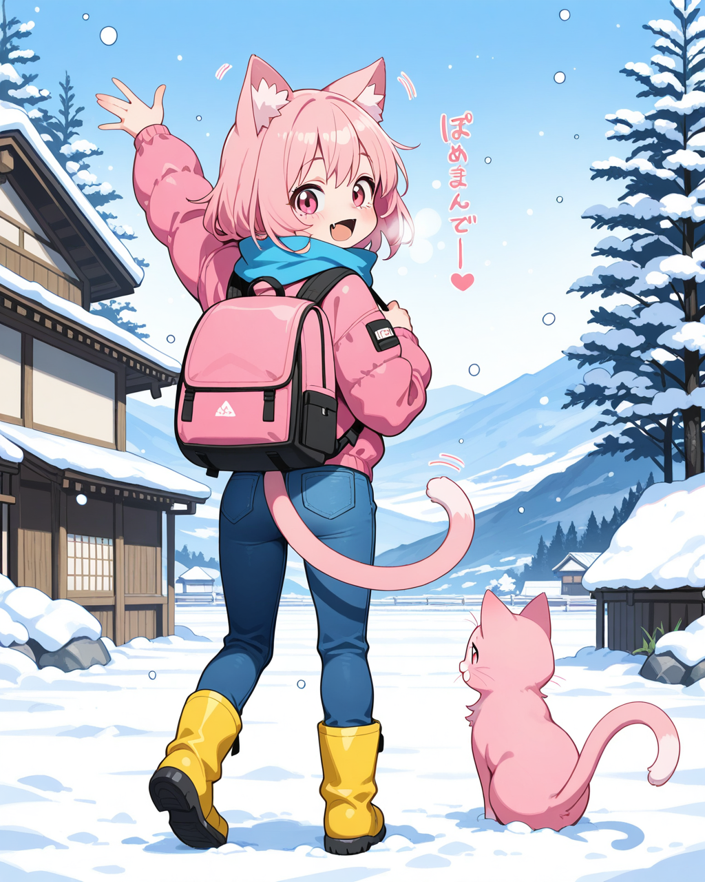 おかぁ～ちゃ～ん！！みゃたくるからにゃ～っ！！