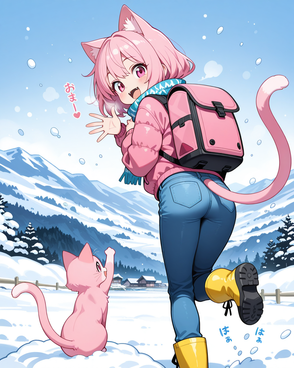 おかぁ～ちゃ～ん！！みゃたくるからにゃ～っ！！