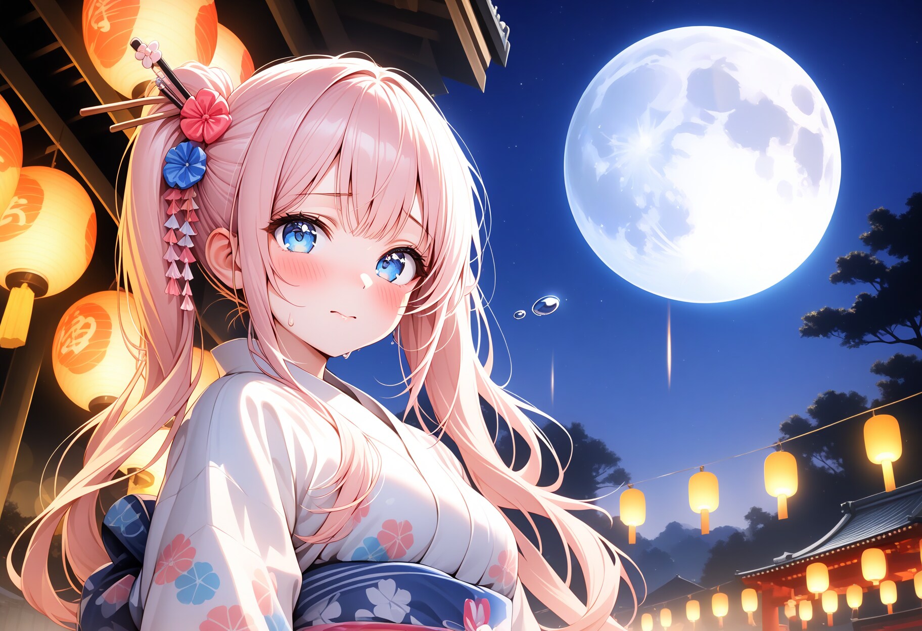 遅いよ～💦花火始まっちゃうよ(≧◇≦)