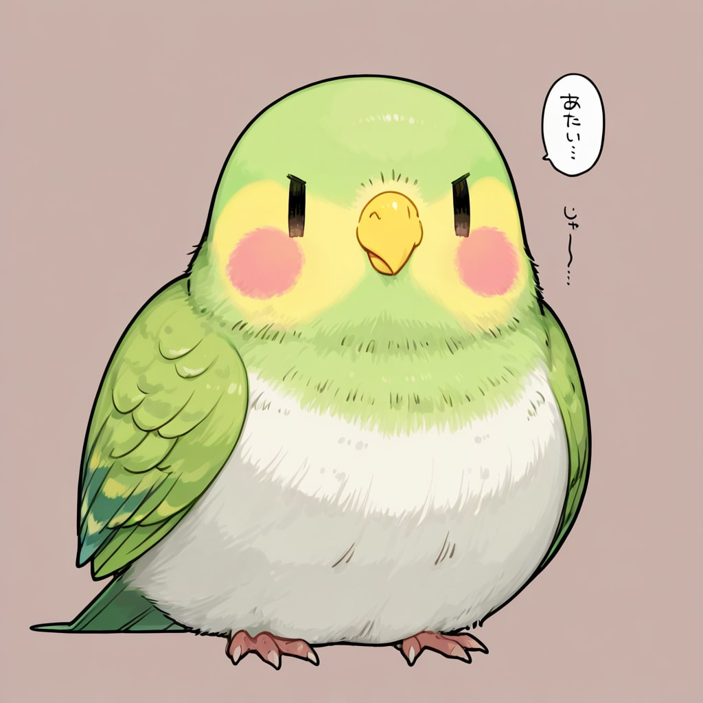 DIRT版喋るインコ
