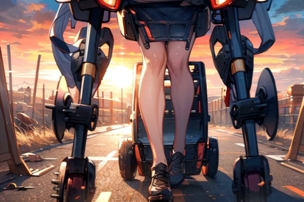 人類が滅び、機械だけになった世界『ワレワレハ、アシノカイハツニセイコウシタ』