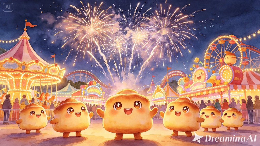 【第2回・プリンの日】プリンと異世界ナイトパレード