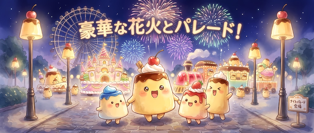 【第2回・プリンの日】プリンと異世界ナイトパレード