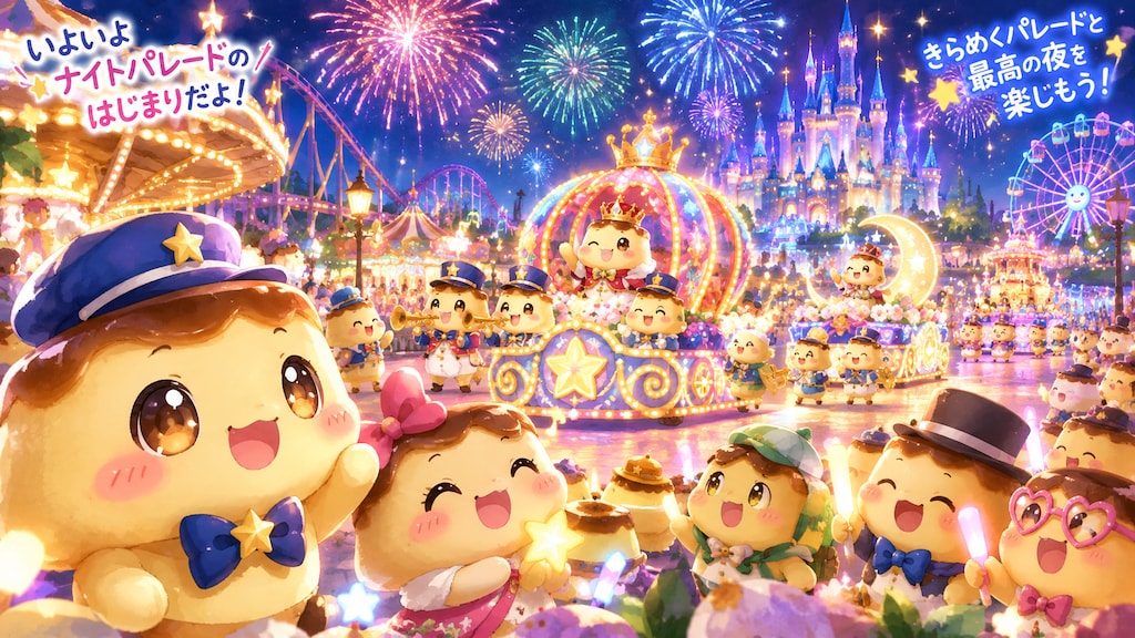 【第2回・プリンの日】プリンと異世界ナイトパレード