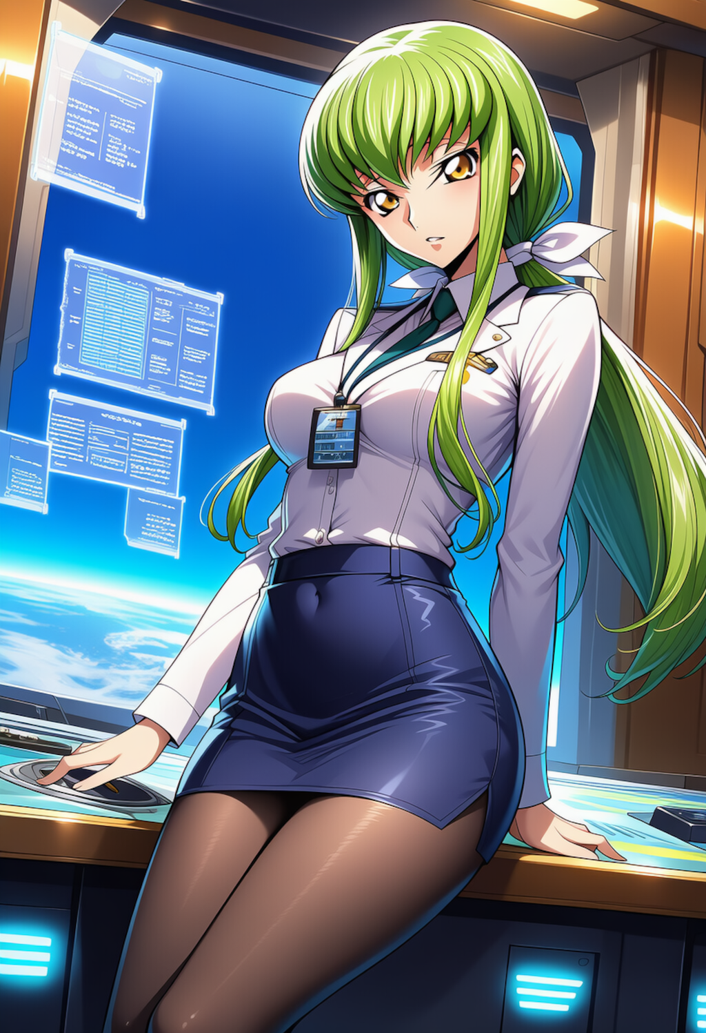 軌道エレベーター管制官