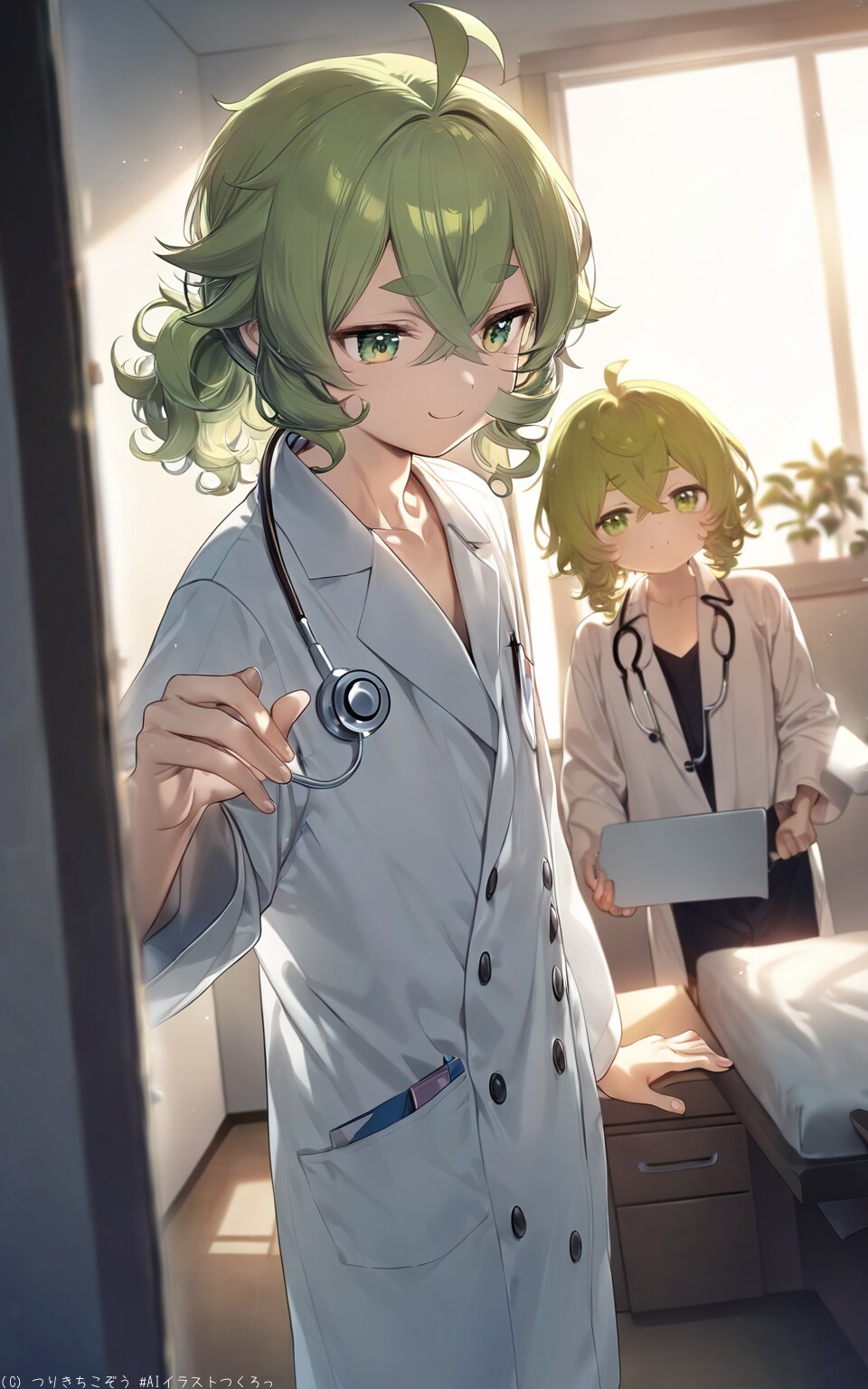 診察しますね