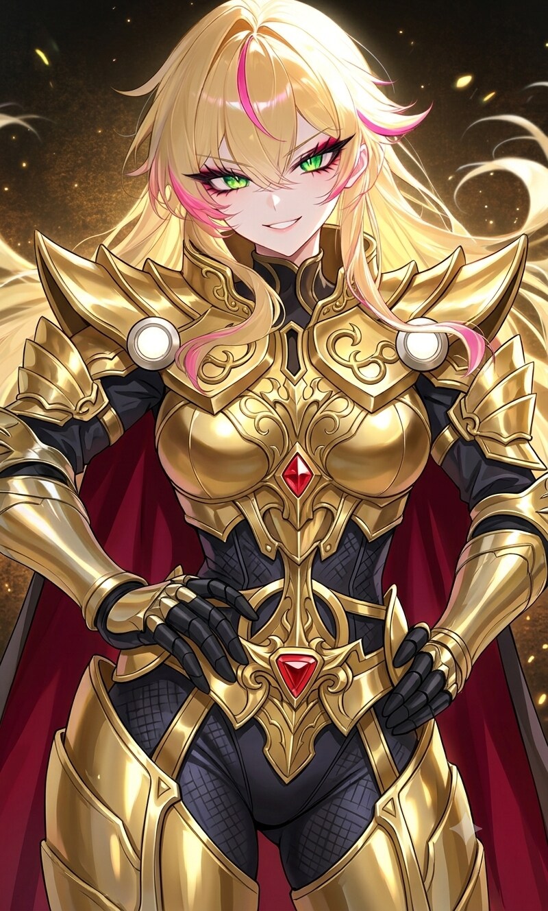 【よその子、黄金崎桃ちゃん】黄金騎士MOMO