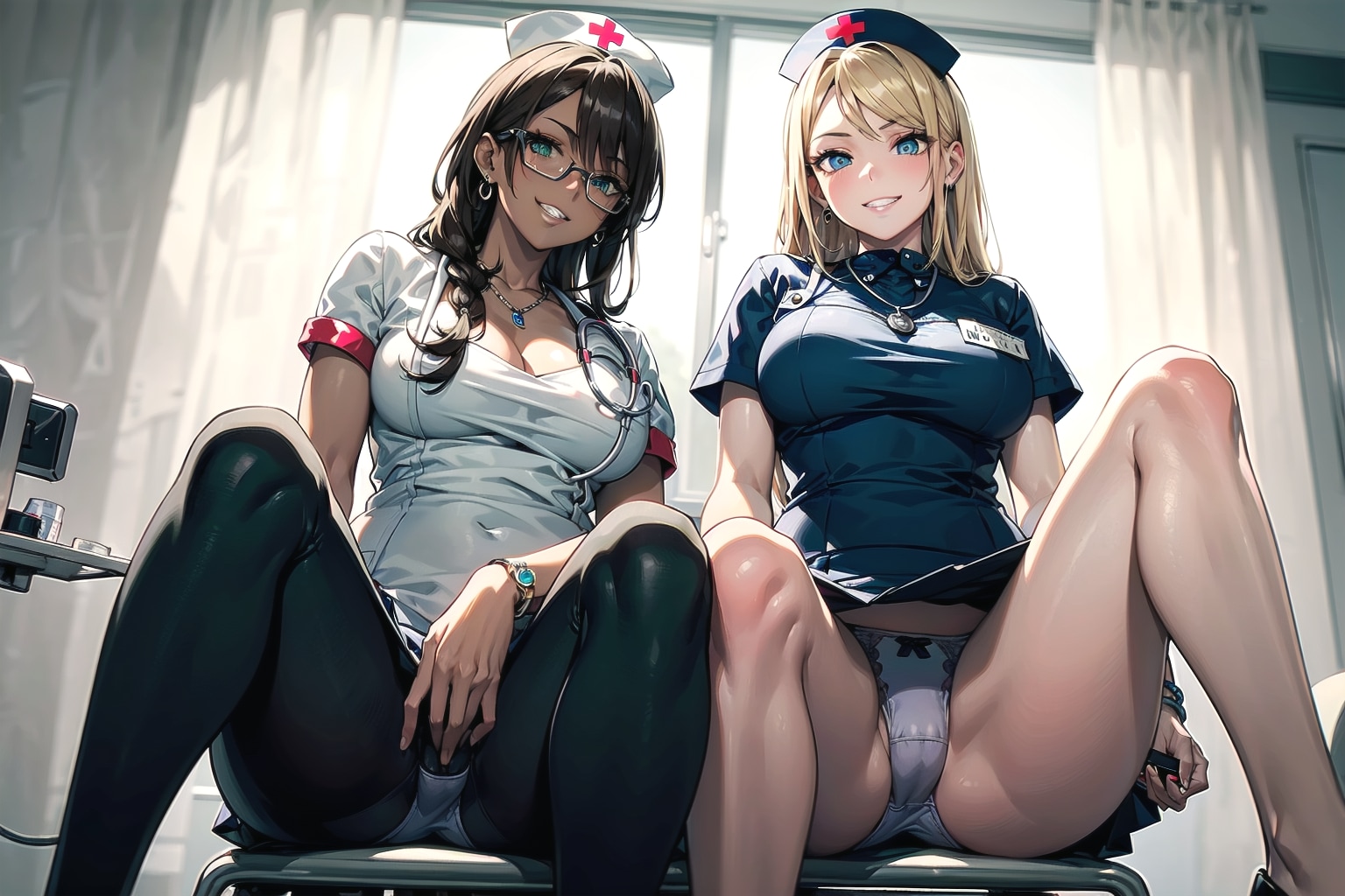 挑発ナースさん㉙