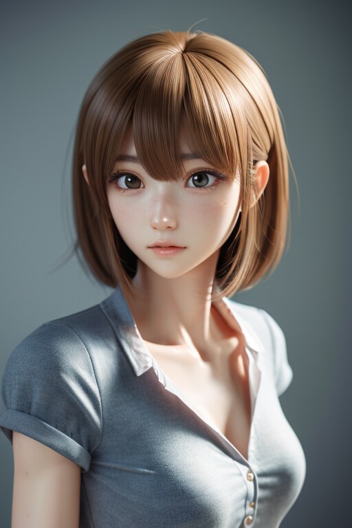 ポートレート | の人気AIイラスト・グラビア