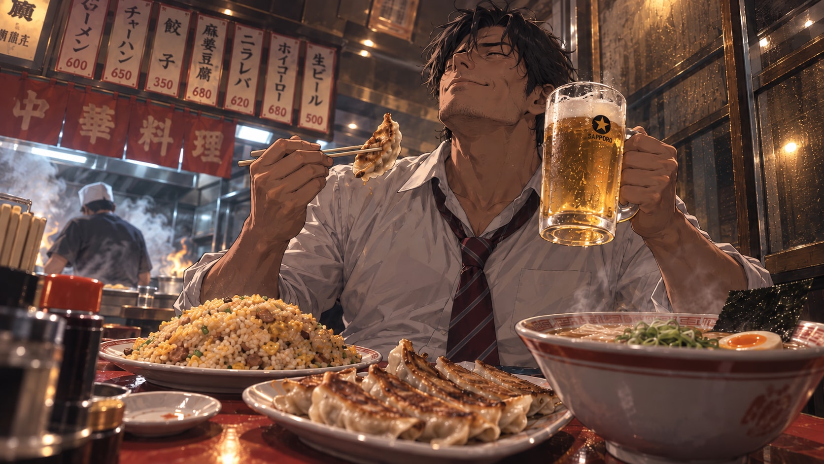 最高の晩飯 | の人気AIイラスト・グラビア