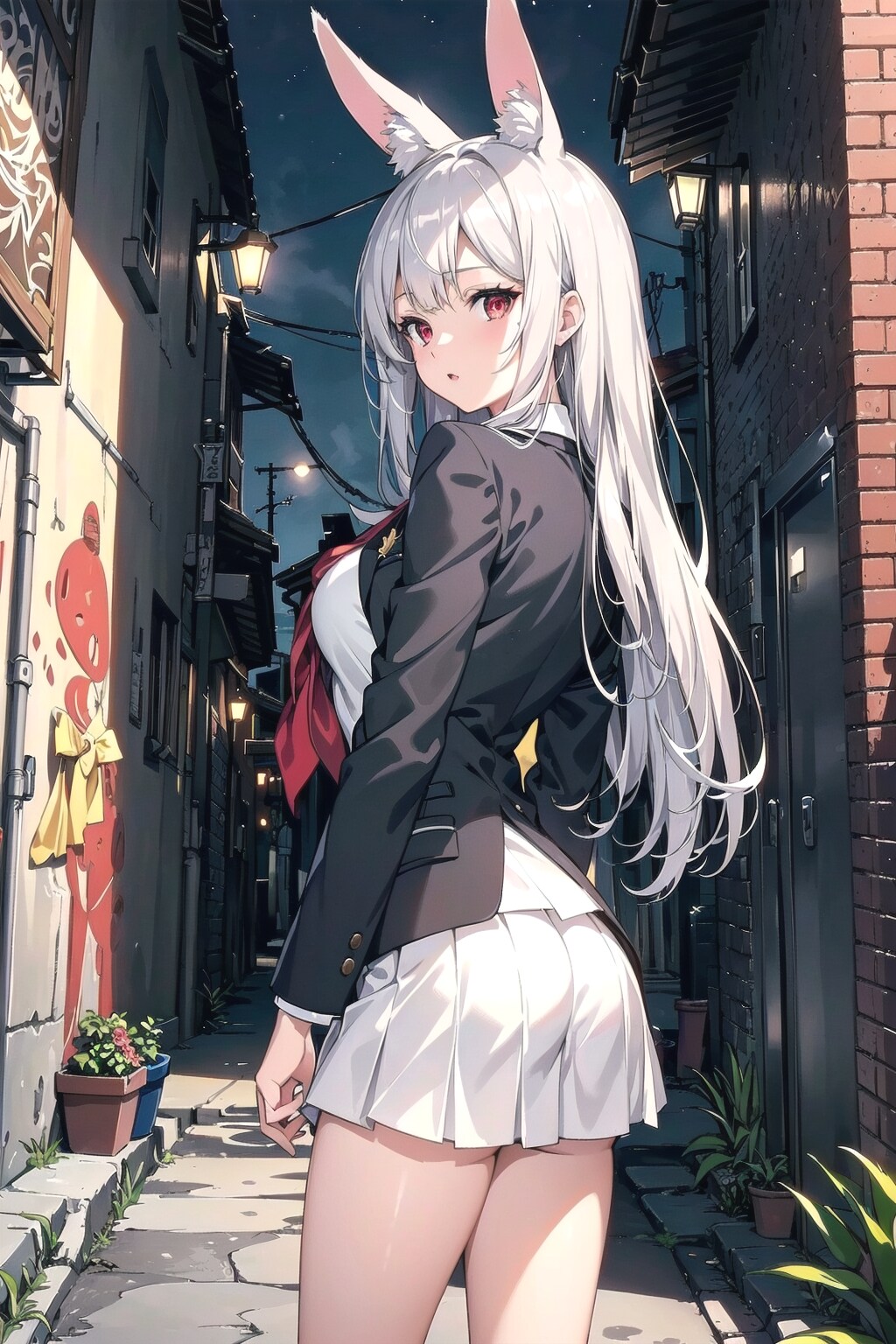 むぅ…道に迷ったのです🐰💧
