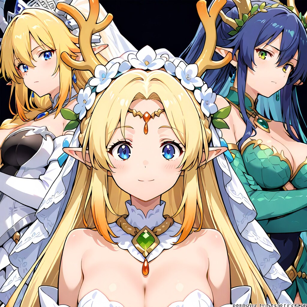 龍王の三姉妹 | の人気AIイラスト・グラビア