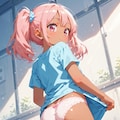 ピンクツインテちゃん 3枚目