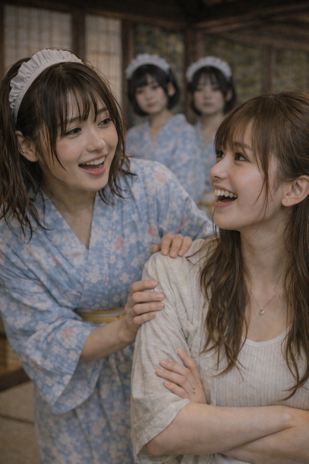 ねえ、ちゃんとお風呂入ったら？