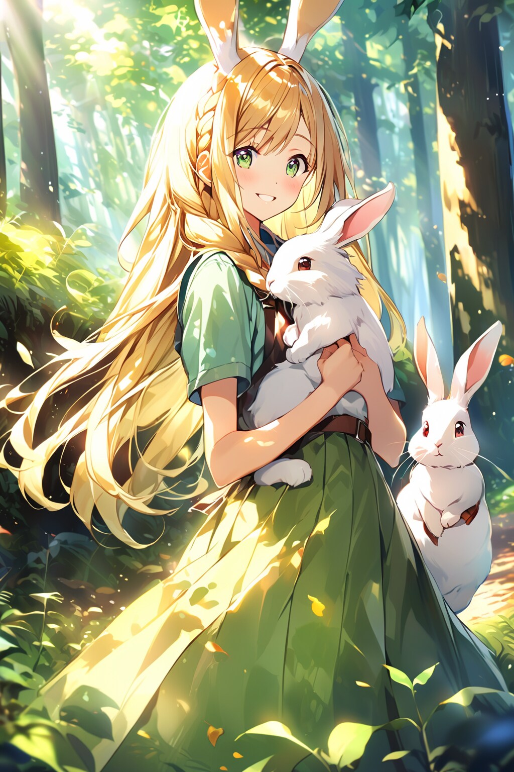 ラビットガール | の人気AIイラスト・グラビア