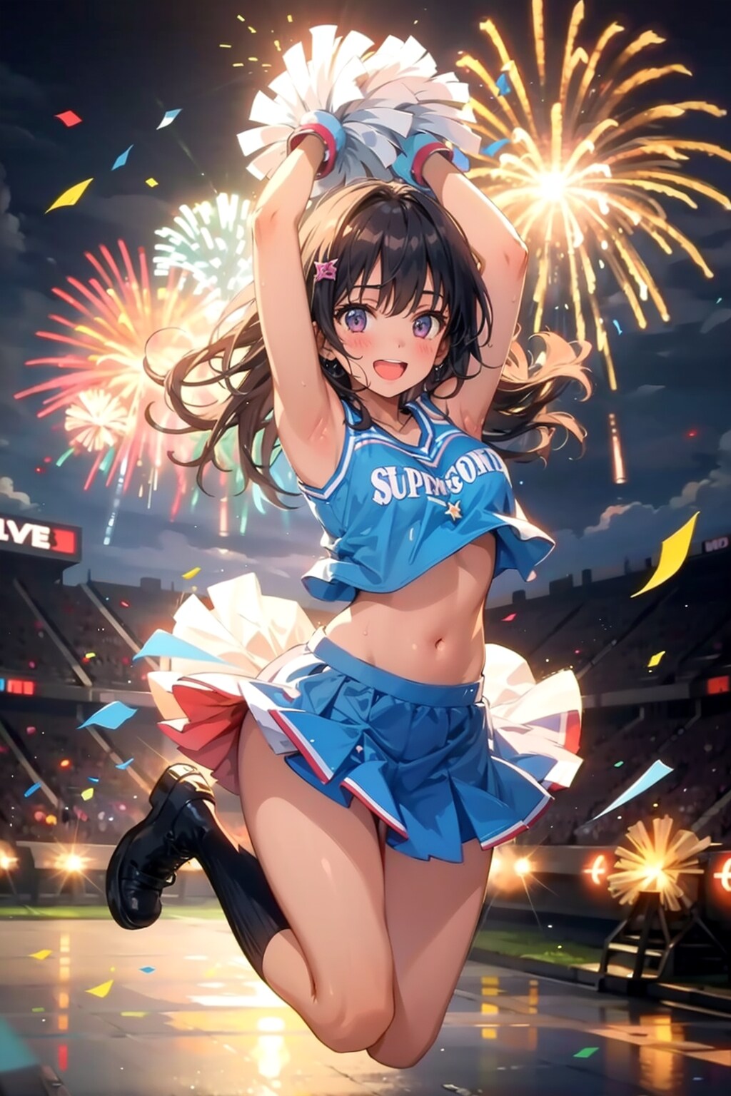 美少女チアガール