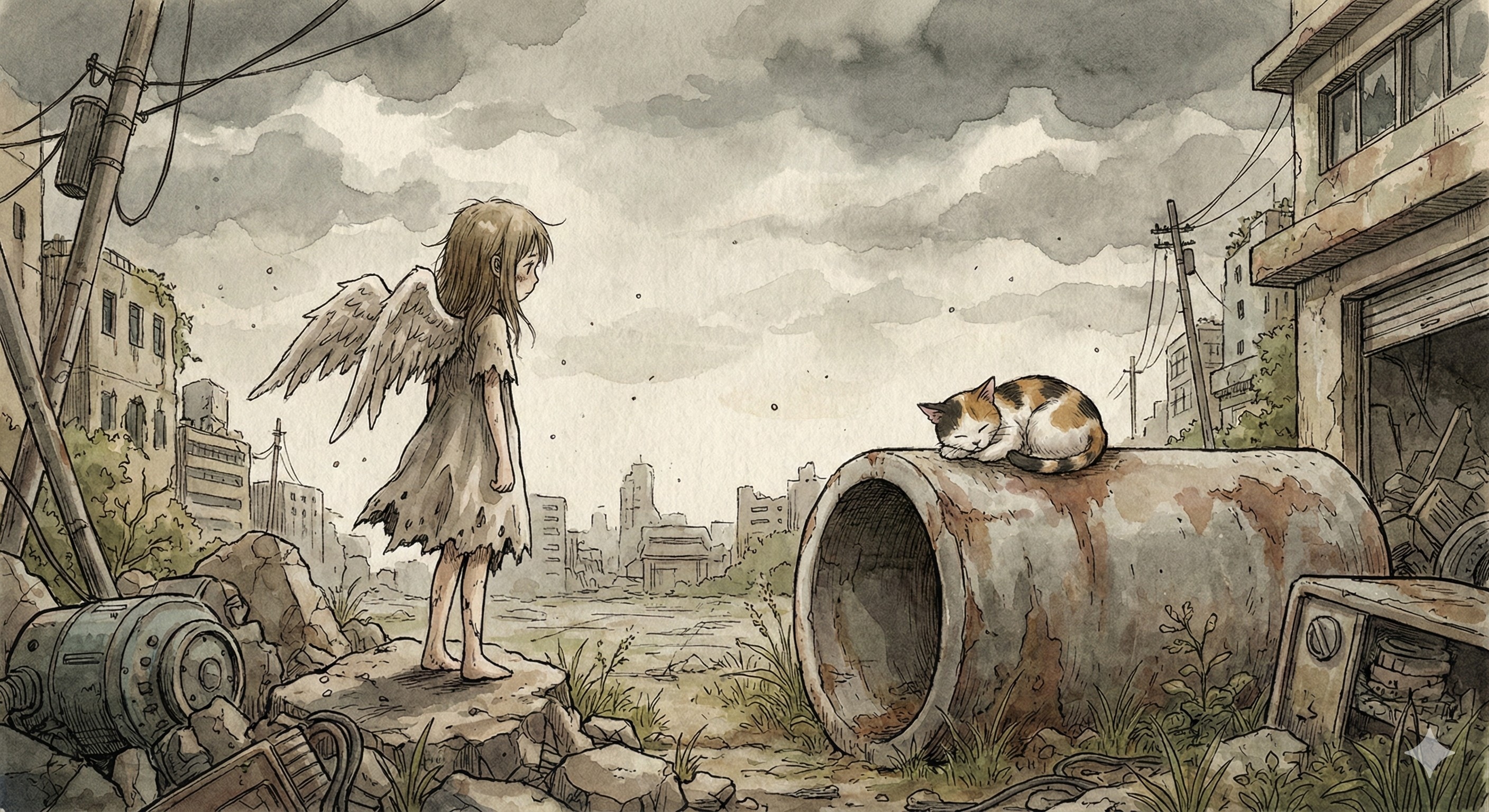 退廃天使⑤ | の人気AIイラスト・グラビア