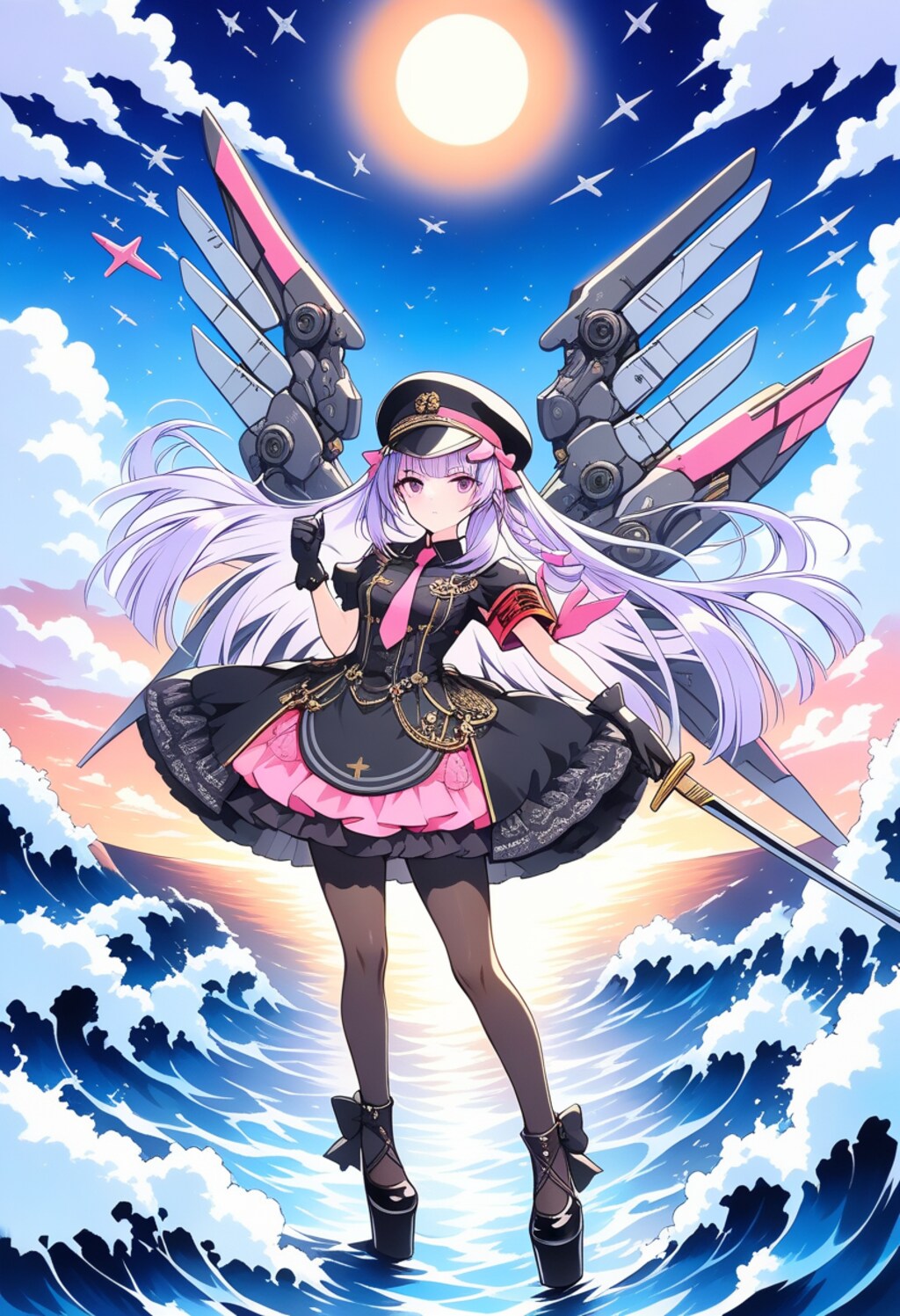 星莉奈(海上巡回任務)[days AI]