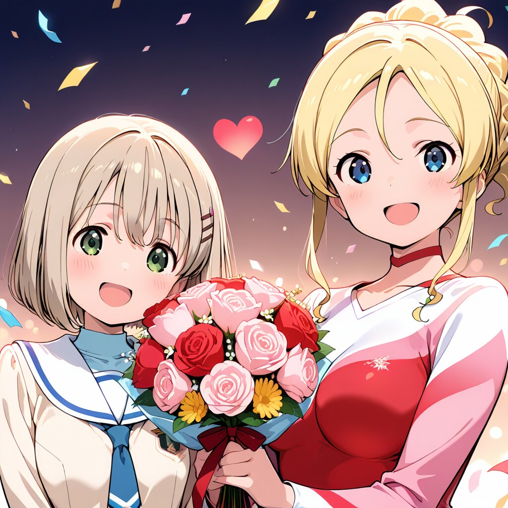 瑛梨ちゃん＆千鶴ちゃん２ショ(੭ु ›ω‹ )੭ु⁾⁾♡