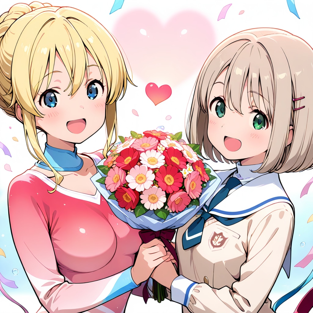 瑛梨ちゃん＆千鶴ちゃん２ショ(੭ु ›ω‹ )੭ु⁾⁾♡