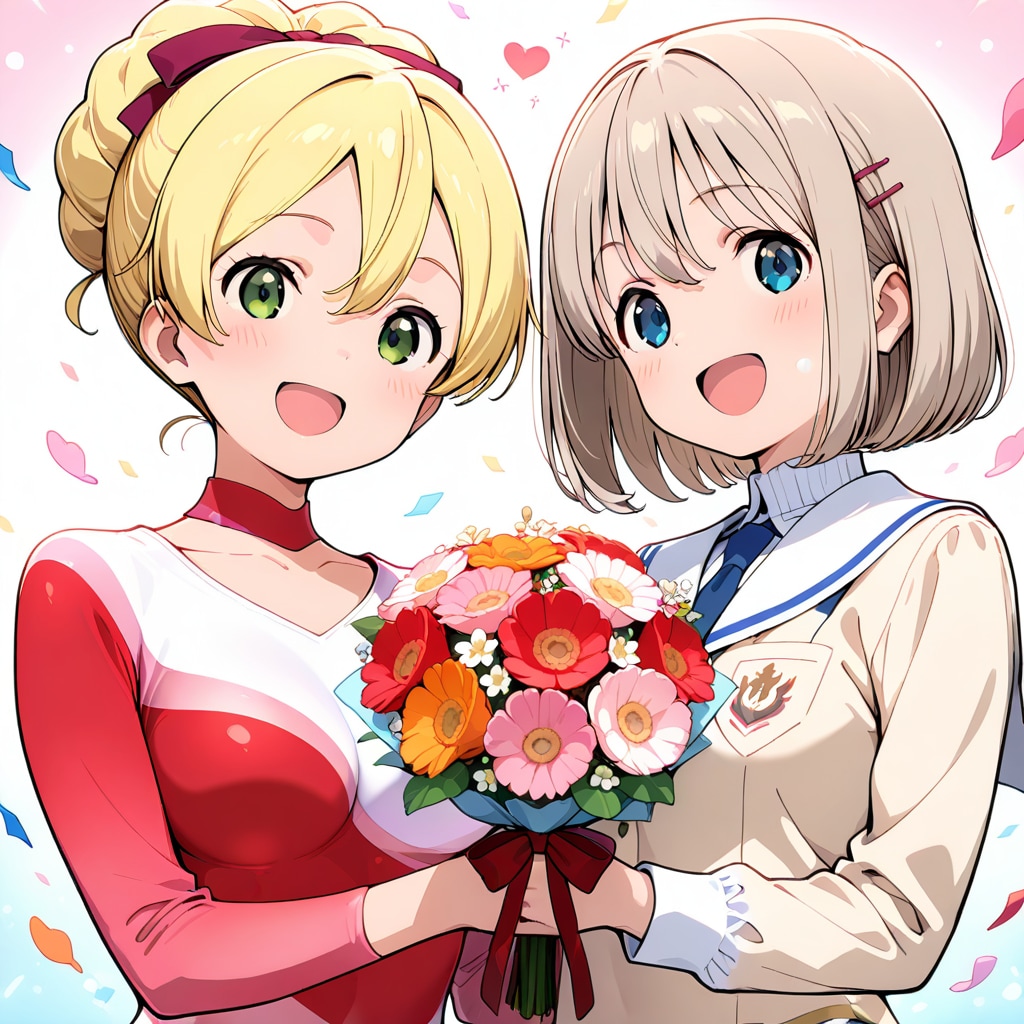 瑛梨ちゃん＆千鶴ちゃん２ショ(੭ु ›ω‹ )੭ु⁾⁾♡