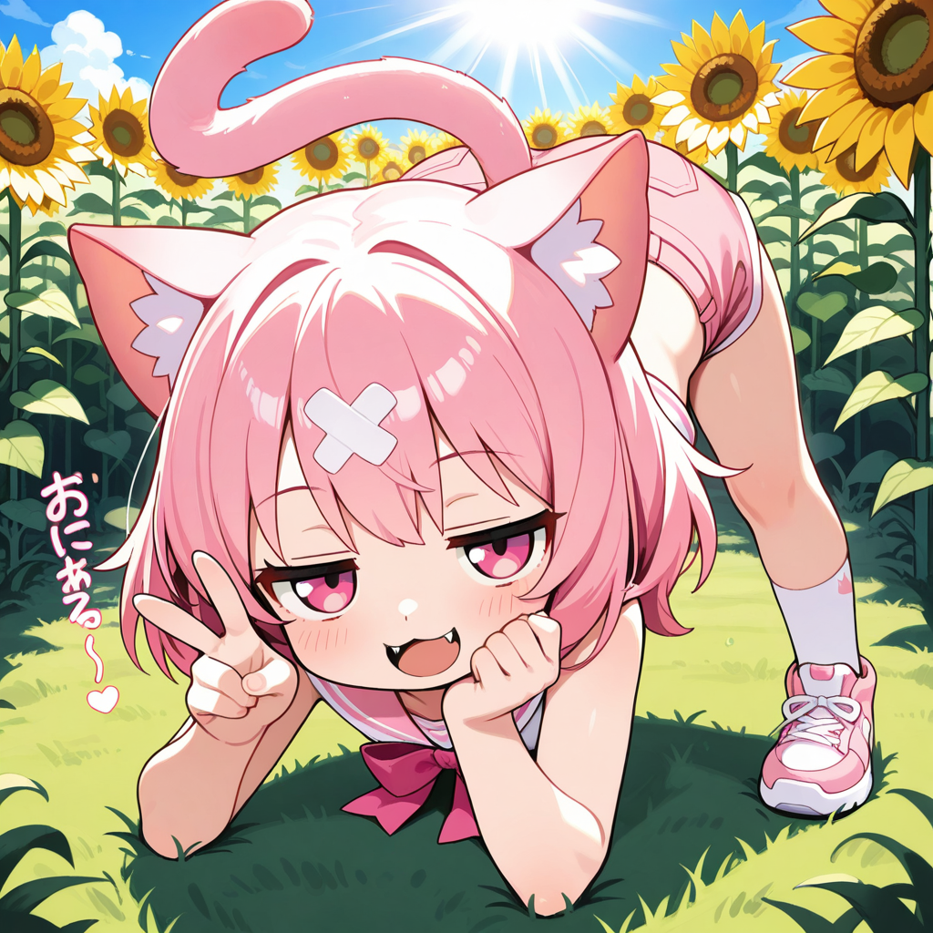 ホットパンツねこちゃん！！