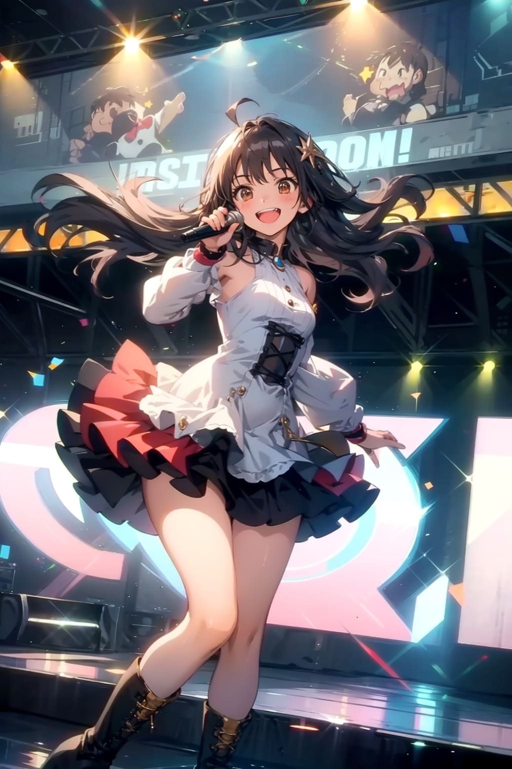 熱唱！ | の人気AIイラスト・グラビア