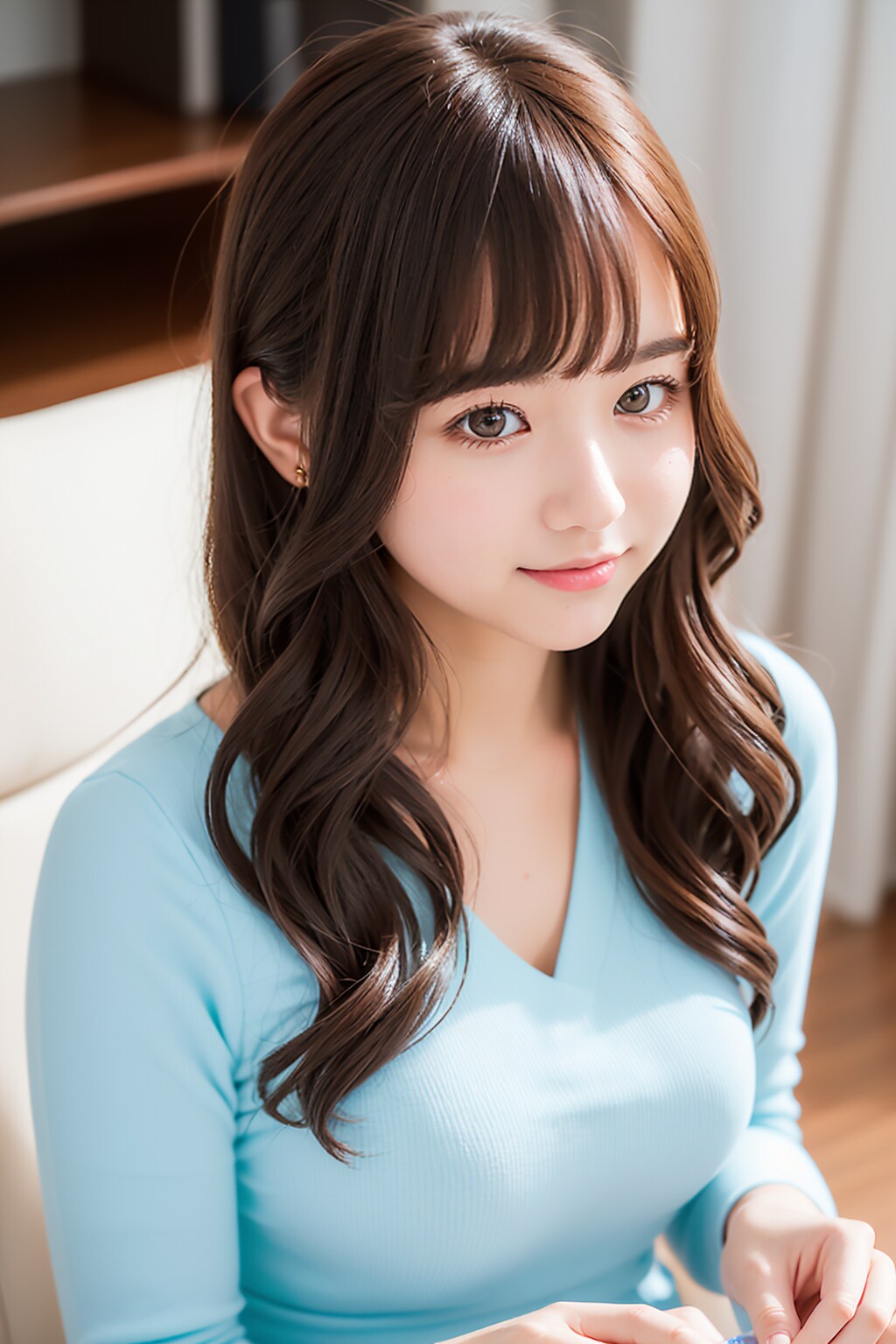 水 色 の 女 の 子