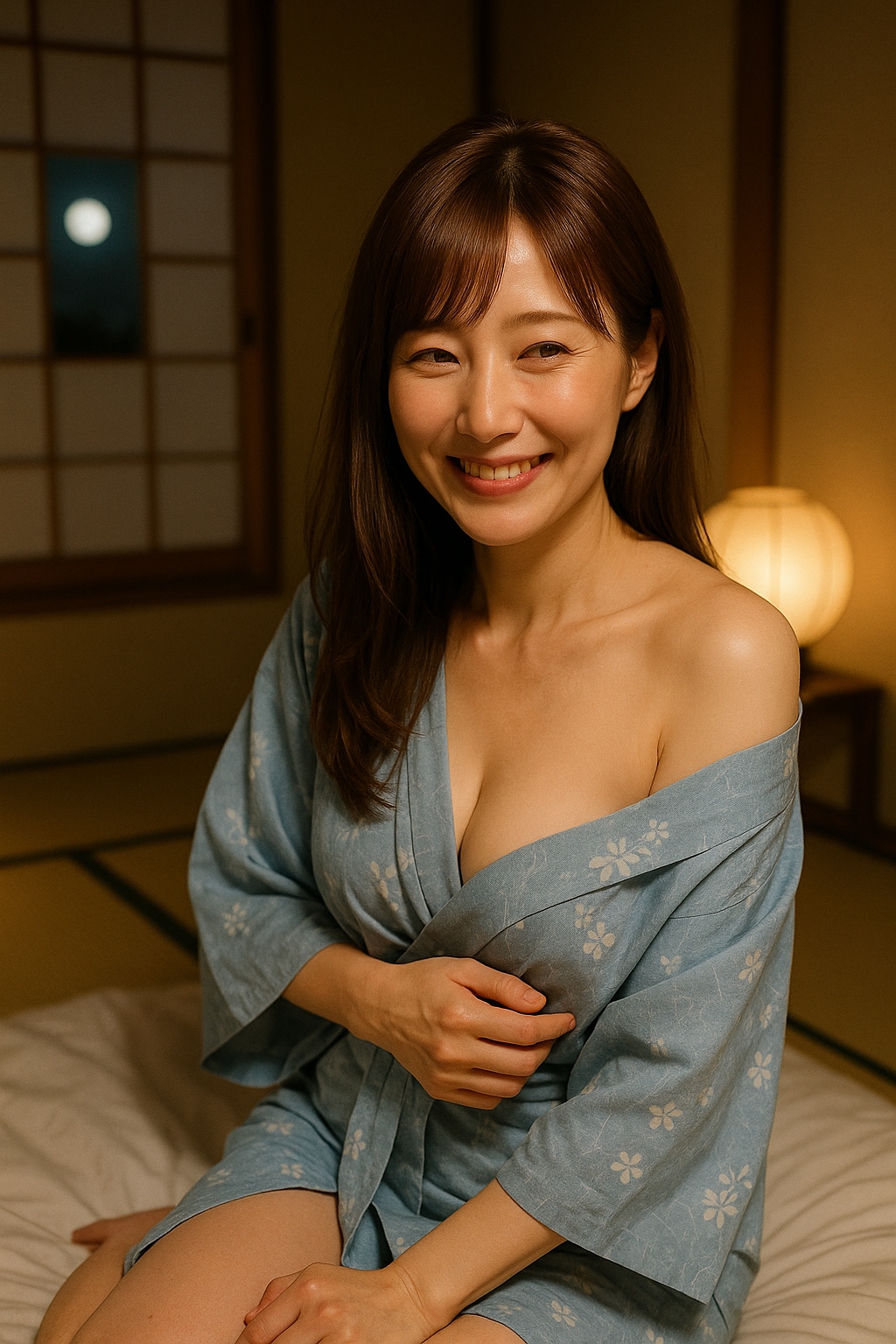 旅館で急接近…♡