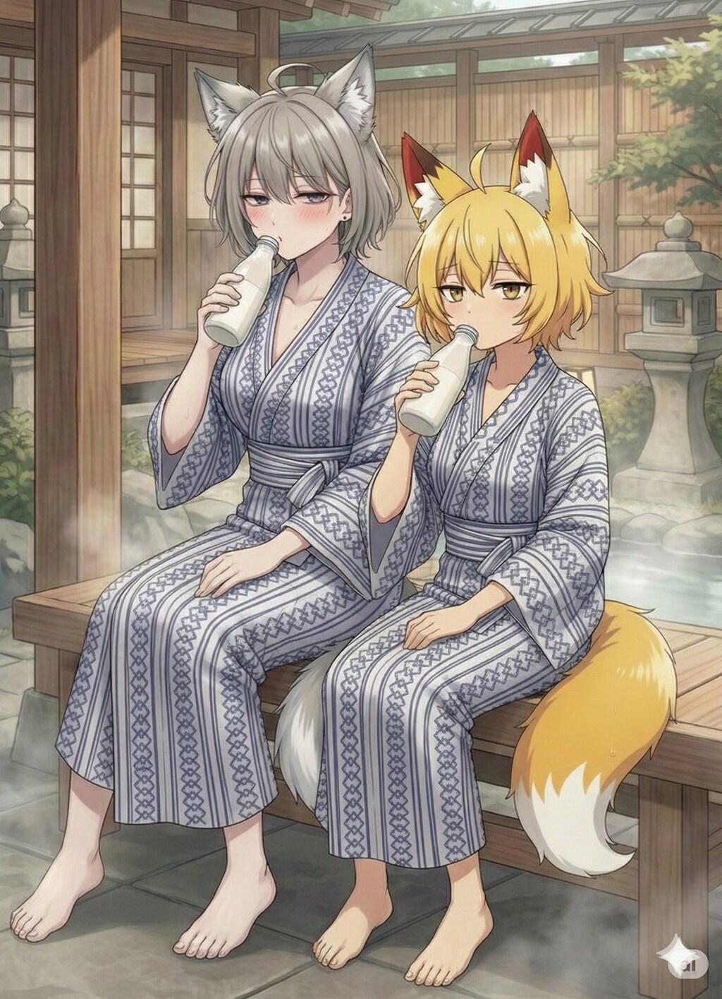 湯上がりの一本